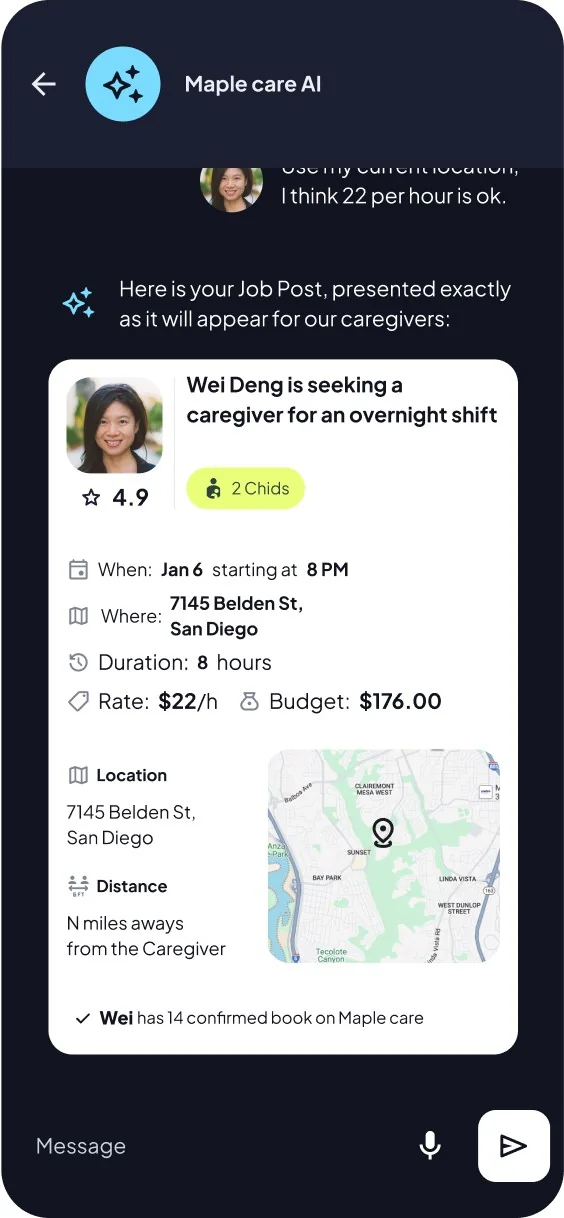 AI job post