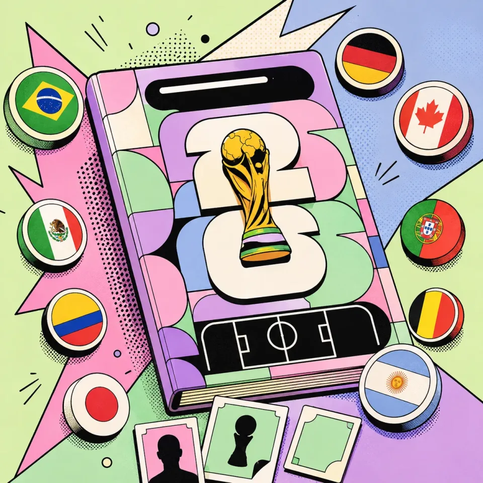 Illustration for “Como completar um álbum de figurinhas esportivas”