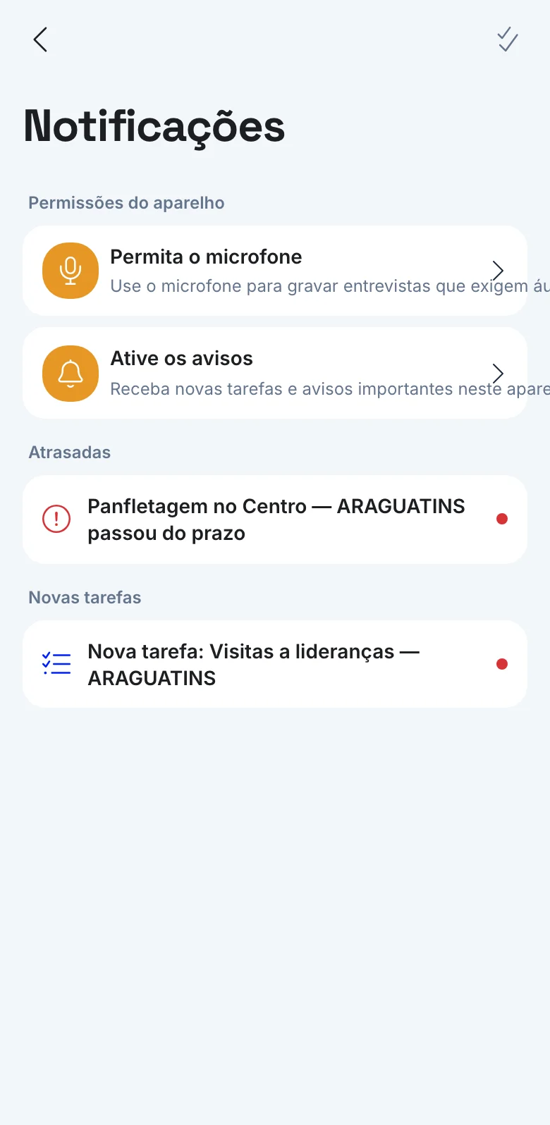 Notifications